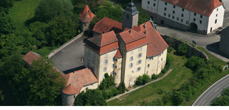 Luftaufnahme Schloss Heuchlingen